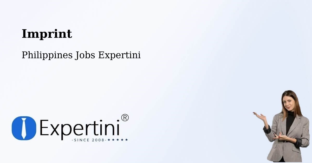 Imprint – Tampayan - Philippines Jobs Expertini